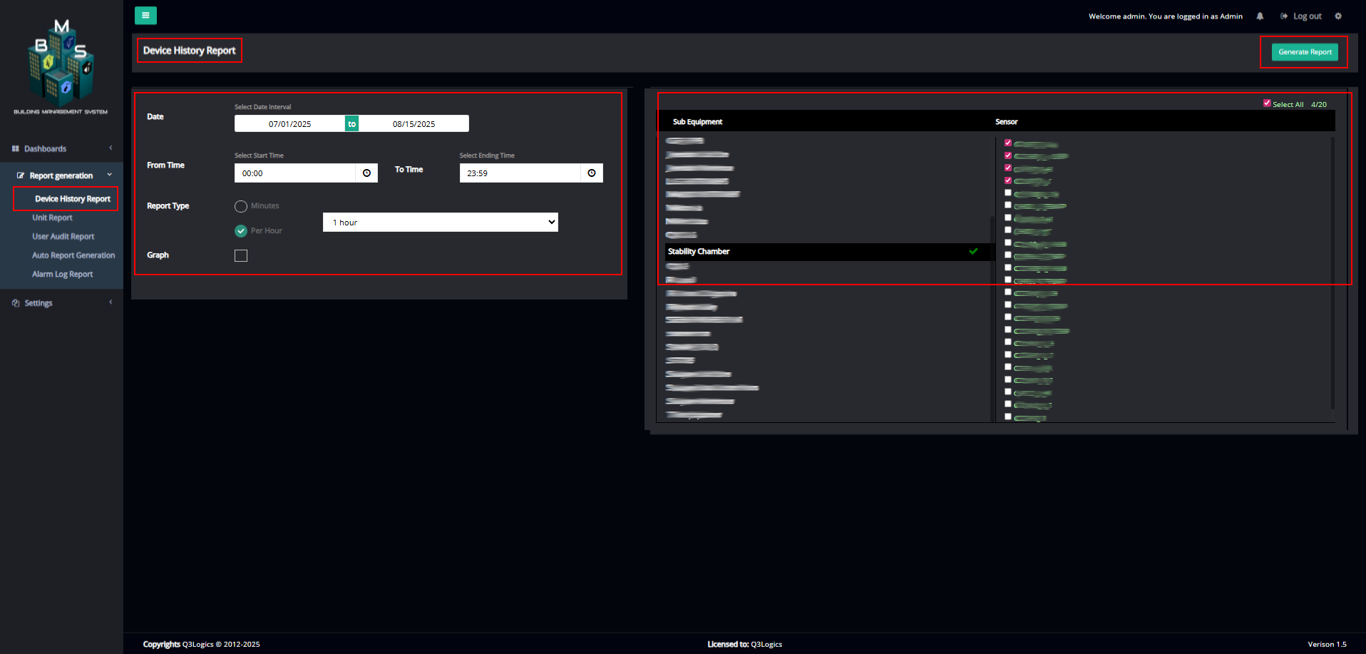 History Reports Generator